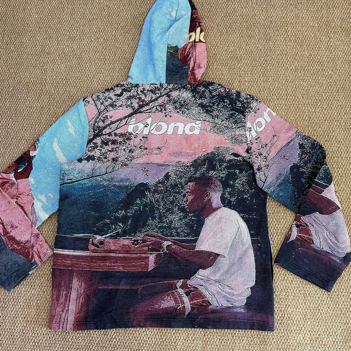 RDMCLOTHINGART L tapestry hoodie 9023