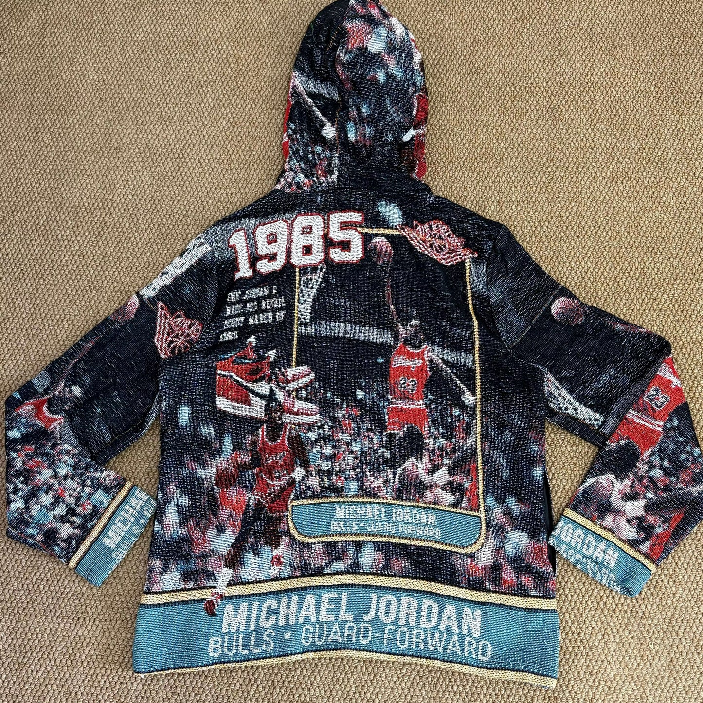 RDMCLOTHINGART L tapestry hoodie 9032