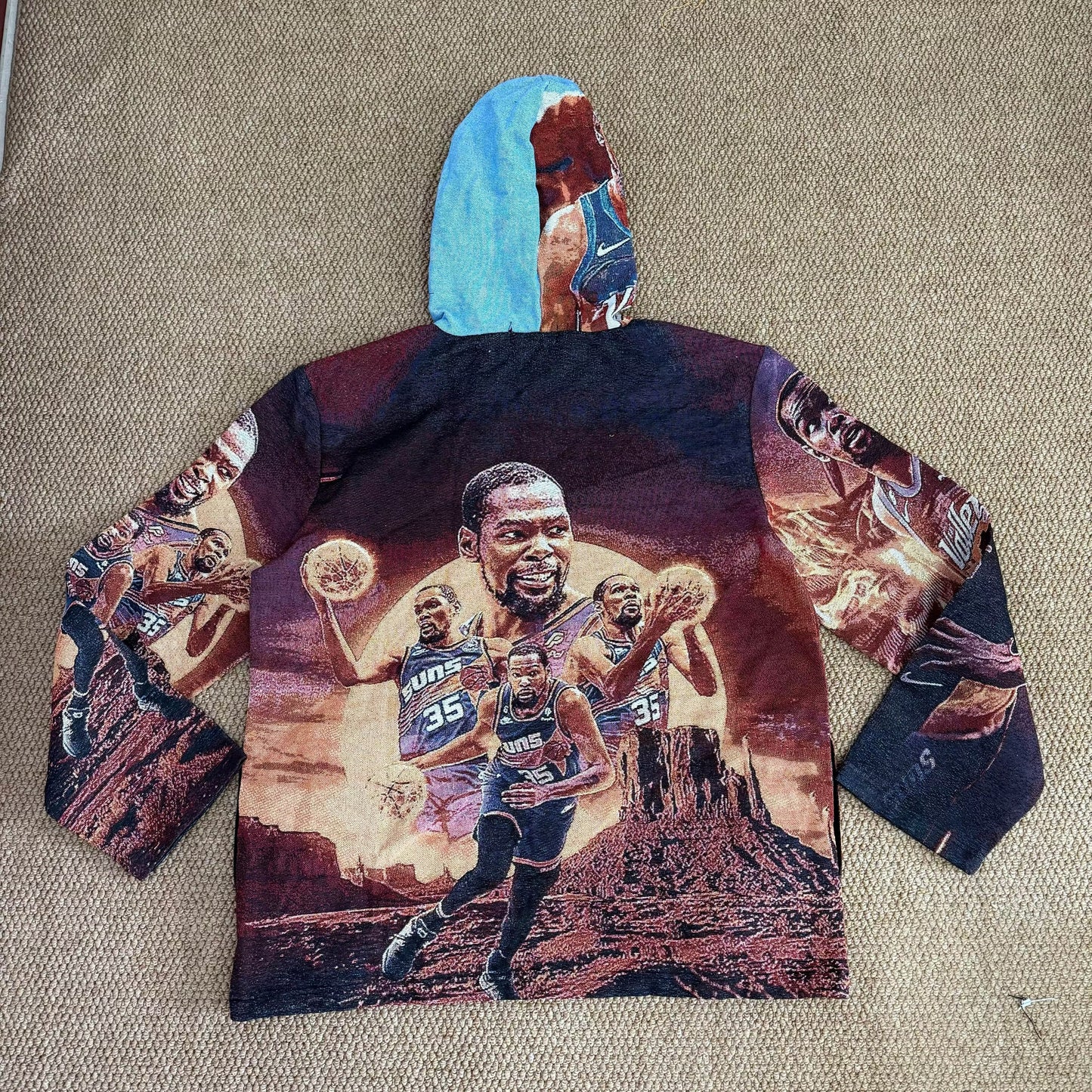 RDMCLOTHINGART L tapestry hoodie 9078