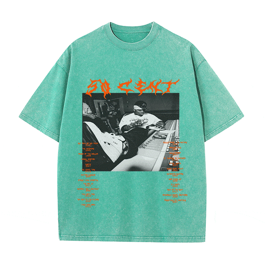 RDMCLOTHINGART tapestry hoodie 50 CENT HEAVY WEIGHT COTTON TEE-8922