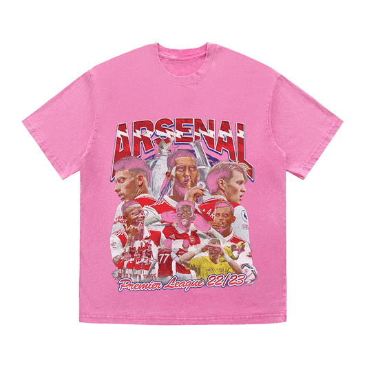 RDMCLOTHINGART tapestry hoodie ARSENAL HEAVY WEIGHT COTTON TEE-8949