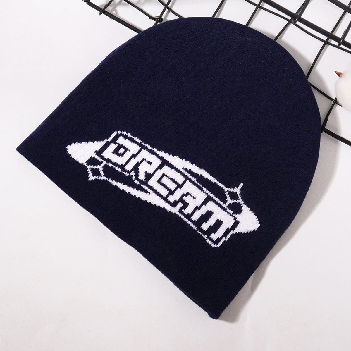 RDMCLOTHINGART tapestry hoodie BEANIE-2113
