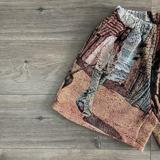 BOB TAPESTRY SHORTS - RDMCLOTHINGART