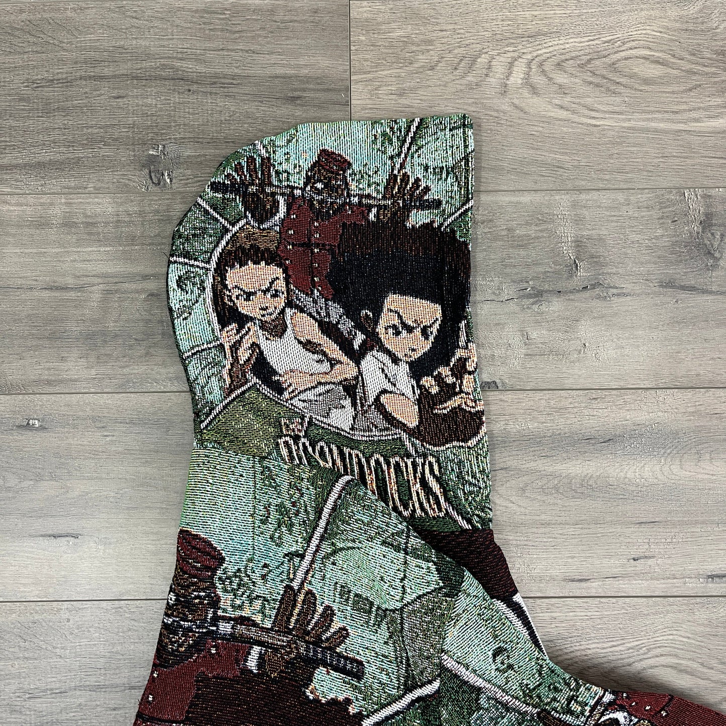 BOONDOCKS TAPESTRY HOODIE - RDMCLOTHINGART