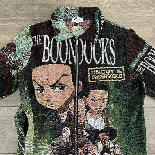 RDMCLOTHINGART tapestry hoodie BOONDOCKS TAPESTRY TEE