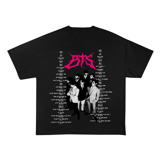 RDMCLOTHINGART tapestry hoodie BTS HEAVY WEIGHT COTTON TEE-8899