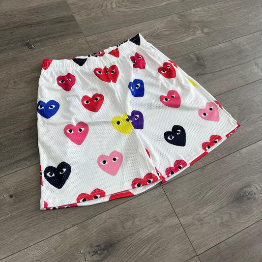 COLORFUL CDG MESH SHORTS-8722 - RDMCLOTHINGART