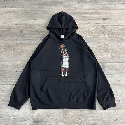 CURRY TAPESTRY PATCH HOODIE-9028 - RDMCLOTHINGART