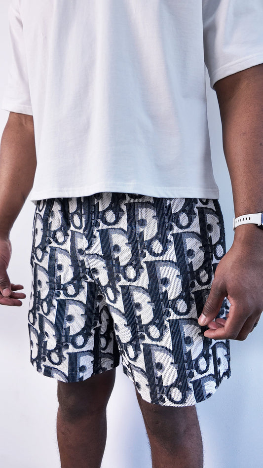 D TAPESTRY SHORTS - RDMCLOTHINGART