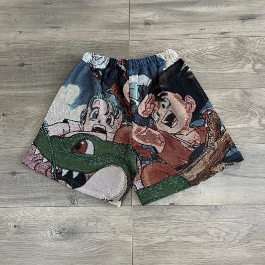 RDMCLOTHINGART tapestry hoodie DBZ V3 TAPESTRY SHORTS