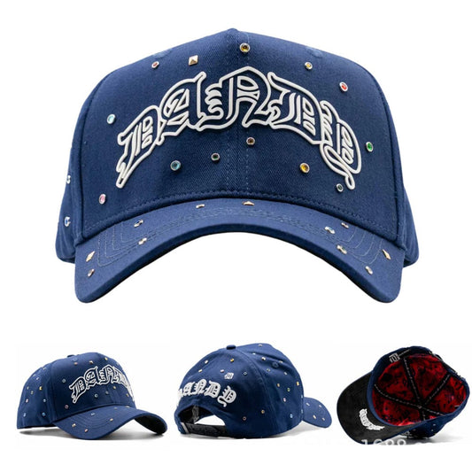 RDMCLOTHINGART Blue tapestry hoodie DESIGN CAPS-60049