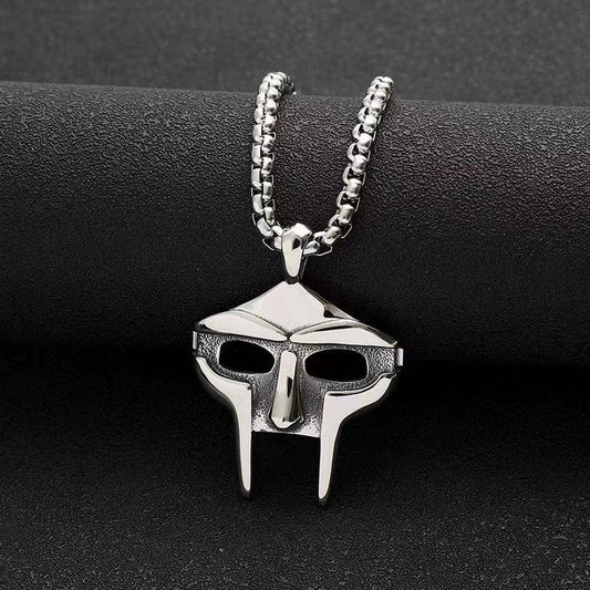 RDMCLOTHINGART 24 INCH / Silver tapestry hoodie Designed Necklace-9039