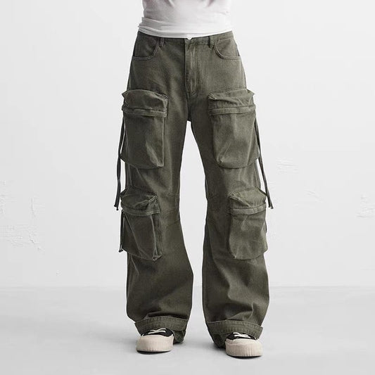 RDMCLOTHINGART tapestry hoodie DESIGNER CARGO PANTS-9001