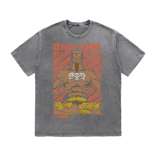 RDMCLOTHINGART tapestry hoodie DHALSIM HEAVY COTTON TEES-9425