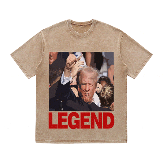 RDMCLOTHINGART tapestry hoodie DONALD HEAVY WEIGHT COTTON TEE-8753