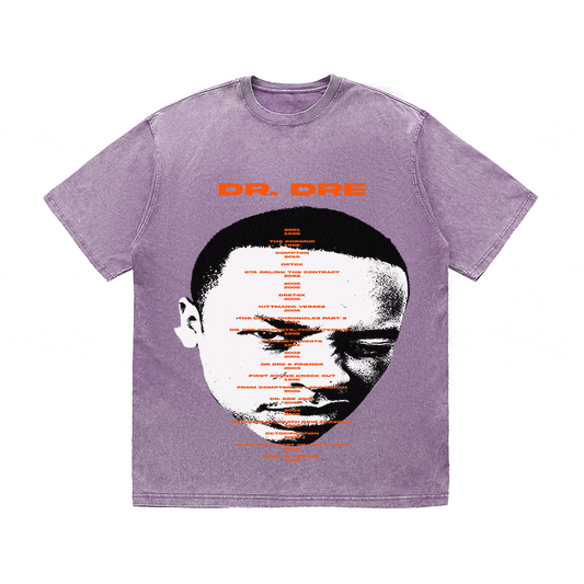 RDMCLOTHINGART tapestry hoodie DR. DRE HEAVY WEIGHT COTTON TEE-8929