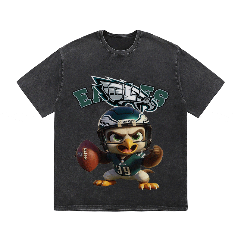 RDMCLOTHINGART tapestry hoodie EAGLES HEAVY WEIGHT COTTON TEE-8791