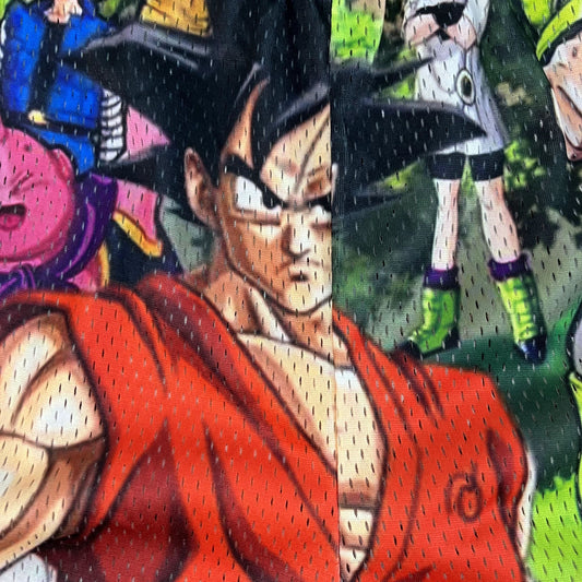 GOKU COLLECTION MESH SHORTS-8686 - RDMCLOTHINGART