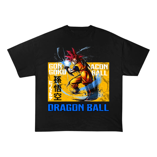 GOKU HEAVY COTTON TEES-8176 - RDMCLOTHINGART