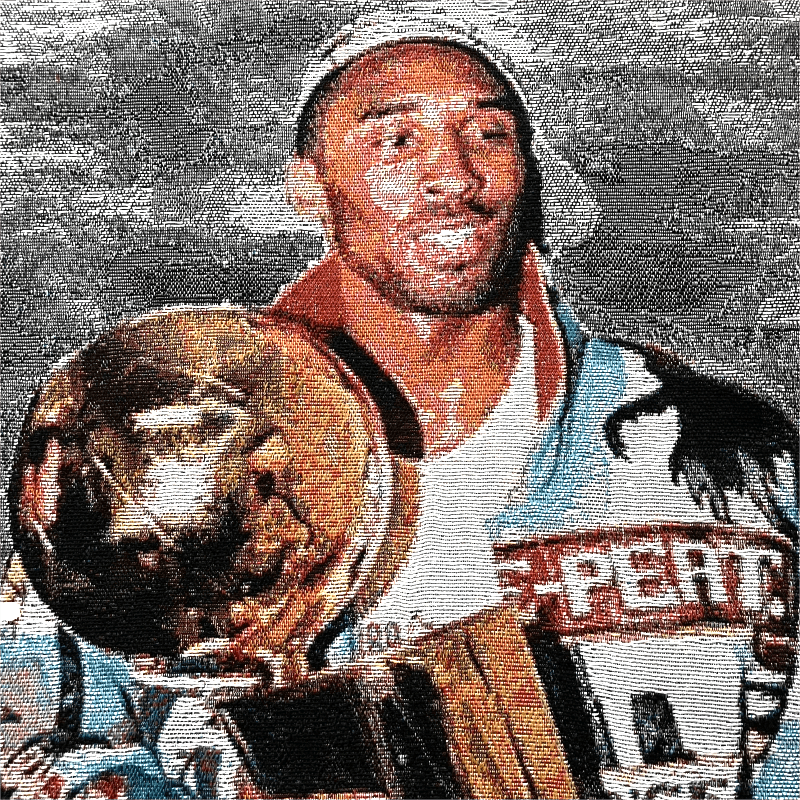 GREY CHAMPIONSHIP TAPESTRY - RDMCLOTHINGART