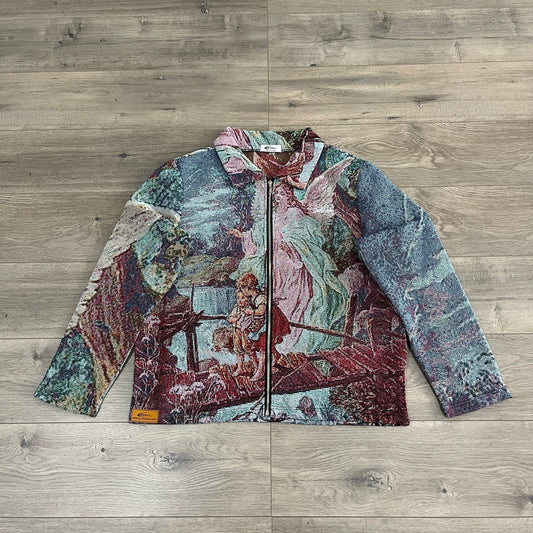 RDMCLOTHINGART tapestry hoodie GUARDIAN ANGEL TAPESTRY JACKET