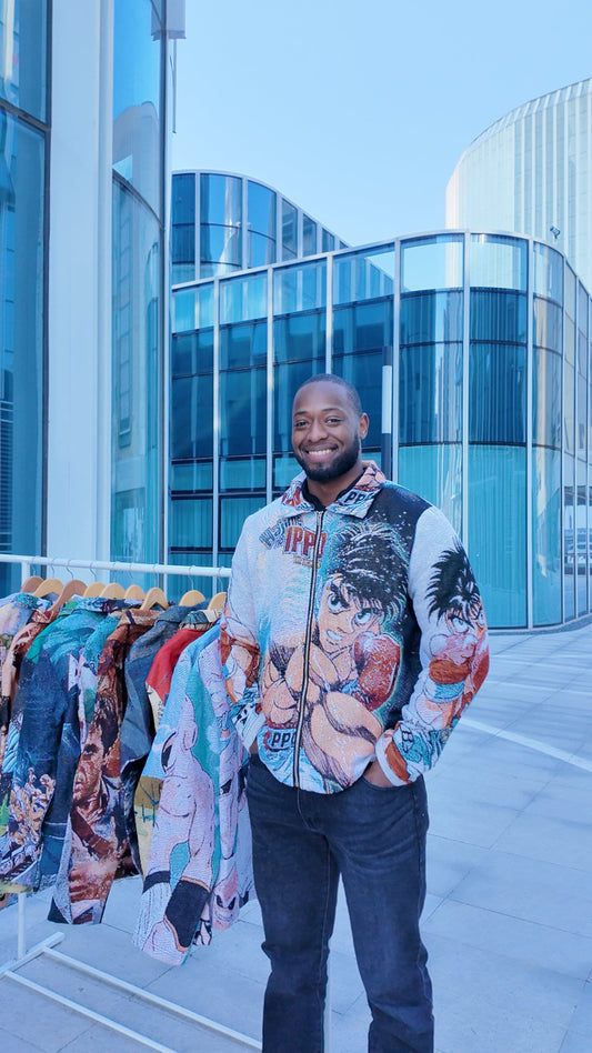 HAJIME NO IPPO V2 TAPESTRY JACKET - RDMCLOTHINGART