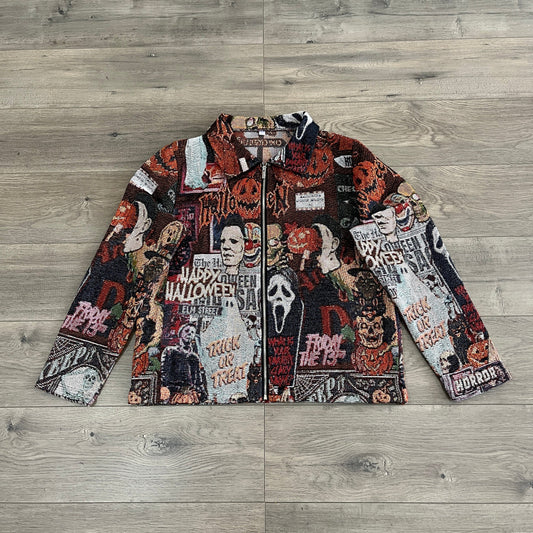 RDMCLOTHINGART tapestry hoodie HALLOWEEN V2 TAPESTRY JACKET