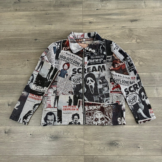 RDMCLOTHINGART tapestry hoodie HALLOWEEN V3 TAPESTRY JACKET