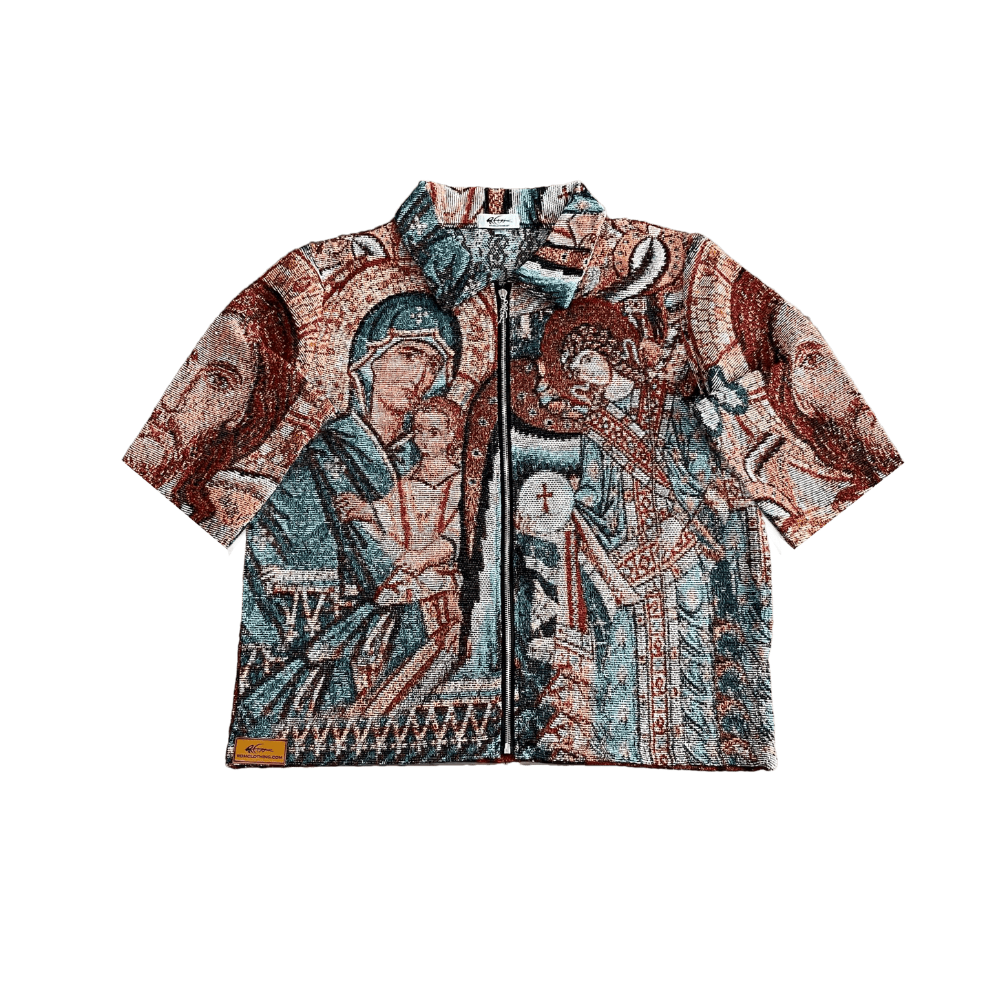 RDMCLOTHINGART tapestry hoodie HOLY MANTLE TAPESTRY TEE