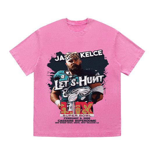 RDMCLOTHINGART tapestry hoodie JASON KELCE HEAVY WEIGHT COTTON TEE-9070