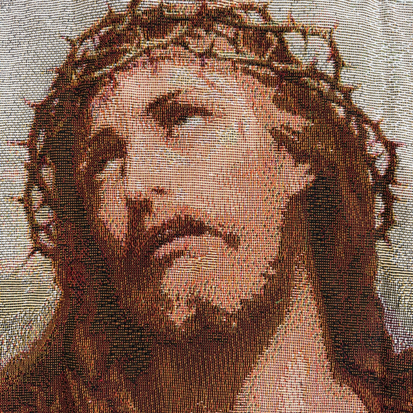 RDMCLOTHINGART tapestry hoodie JESUS V2 TAPESTRY JACKET-98392