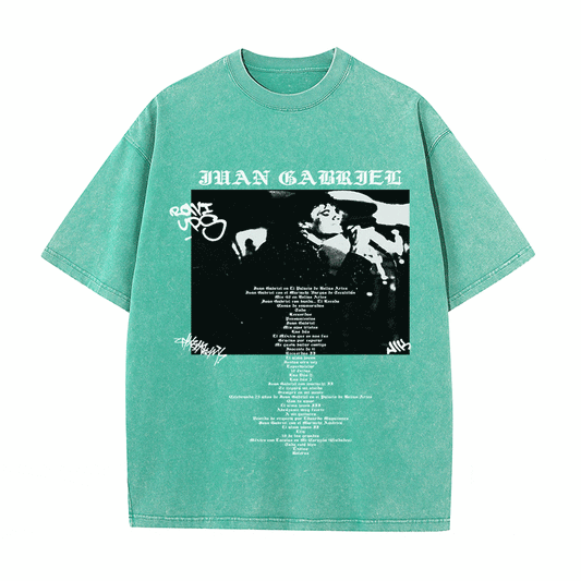 RDMCLOTHINGART tapestry hoodie JUAN GABRIEL HEAVY WEIGHT COTTON TEE-8909