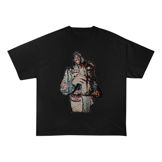 MAMBA HEAVY WEIGHT PATCH TEE-8298 - RDMCLOTHINGART