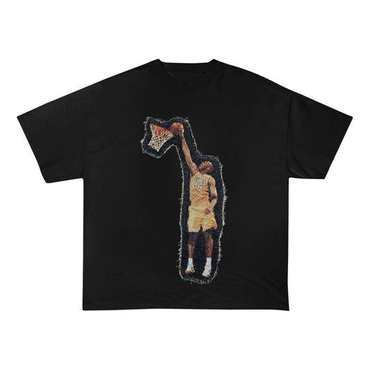 MANBA DUNK HEAVY WEIGTH PATCH TEE-8107 - RDMCLOTHINGART