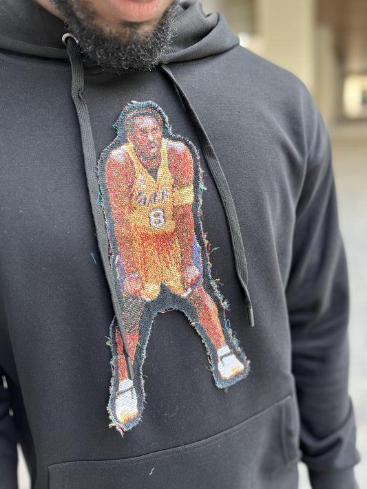 MANBA TAPESTRY PATCH HOODIE-9024 - RDMCLOTHINGART