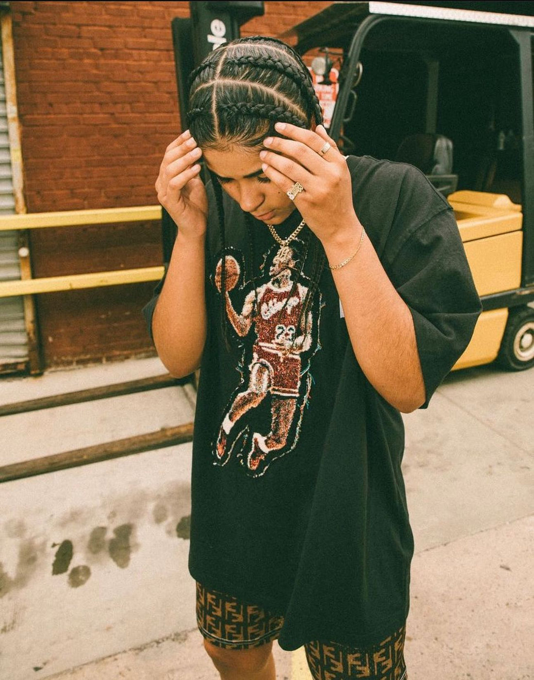 MJ FLY PATCH HEAVYWEIGHT COTTON TEES - RDMCLOTHINGART