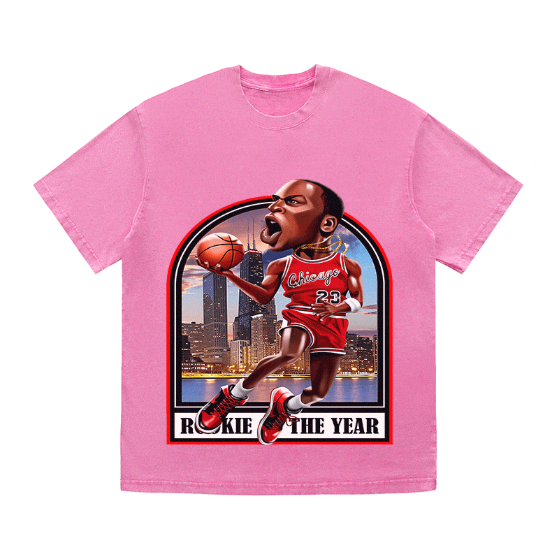 RDMCLOTHINGART tapestry hoodie MJ HEAVY WEIGHT COTTON TEE-9050