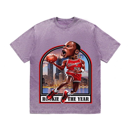 RDMCLOTHINGART tapestry hoodie MJ HEAVY WEIGHT COTTON TEE-9050