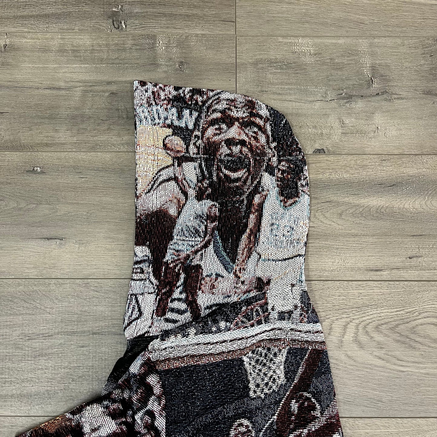 MJ NC TAPESTRY HOODIE - RDMCLOTHINGART