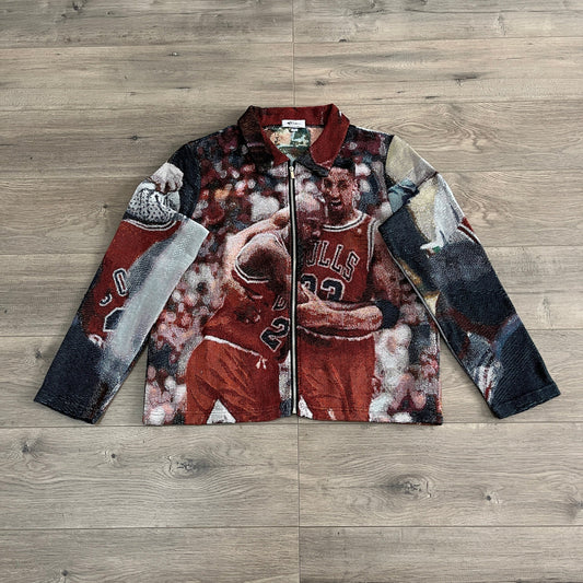 RDMCLOTHINGART tapestry hoodie MJ&PIPEN TAPESTRY JACKET