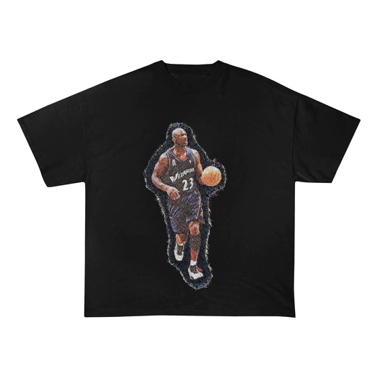 MJ WIZARDS HEAVY WEIGHT PATCH TEE-8110 - RDMCLOTHINGART