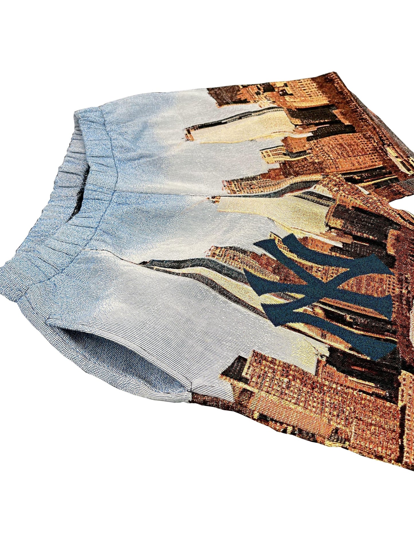 NEW YORK TAPESTRY SHORTS - RDMCLOTHINGART