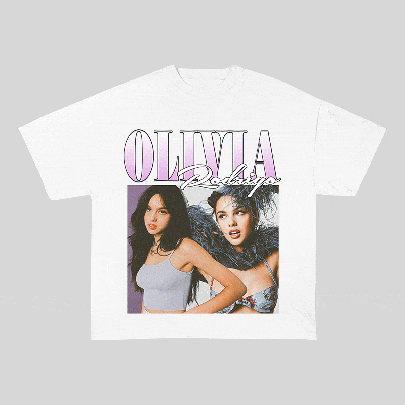 RDMCLOTHINGART tapestry hoodie OLIVIA HEAVY WEIGHT COTTON TEE-8866