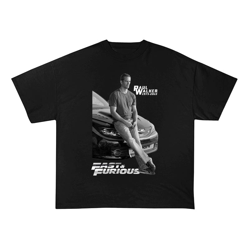 PAULWALKER HEAVY COTTON TEES-8268 - RDMCLOTHINGART