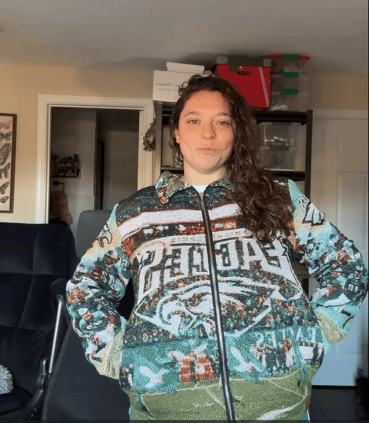 RDMCLOTHINGART tapestry hoodie PHILADELPHIA EAGLES TAPESTRY JACKET-98321