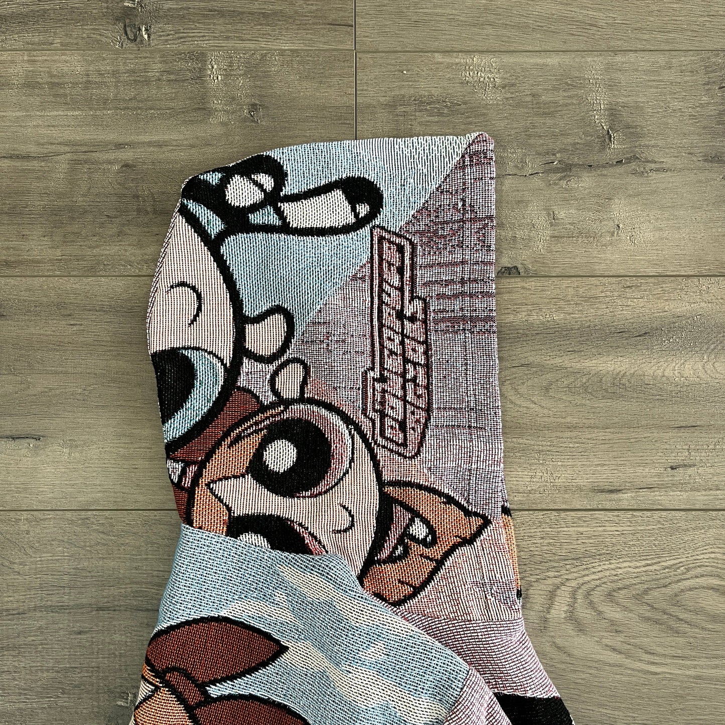 POWERPUFF GIRLS TAPESTRY HOODIE - RDMCLOTHINGART