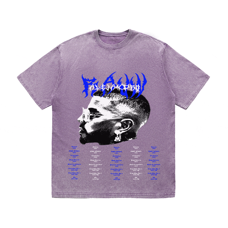 RDMCLOTHINGART tapestry hoodie RAUW ALEJANDRO HEAVY WEIGHT COTTON TEE-8892