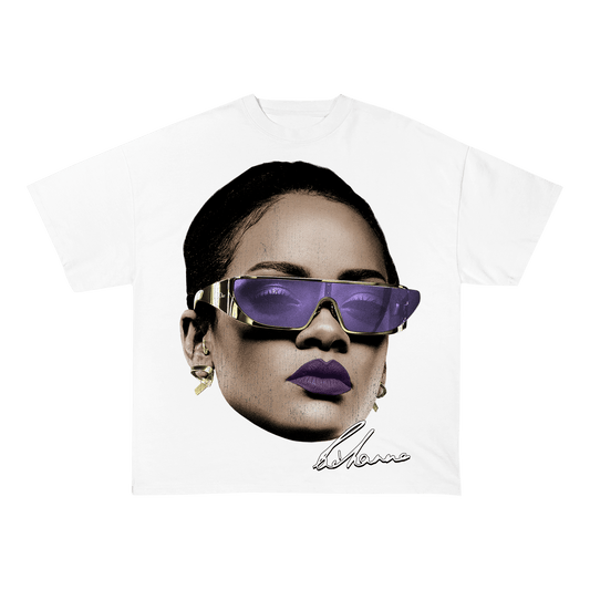RIHANNA HEAVEY WEIGHT COTTON TEE-8003 - RDMCLOTHINGART
