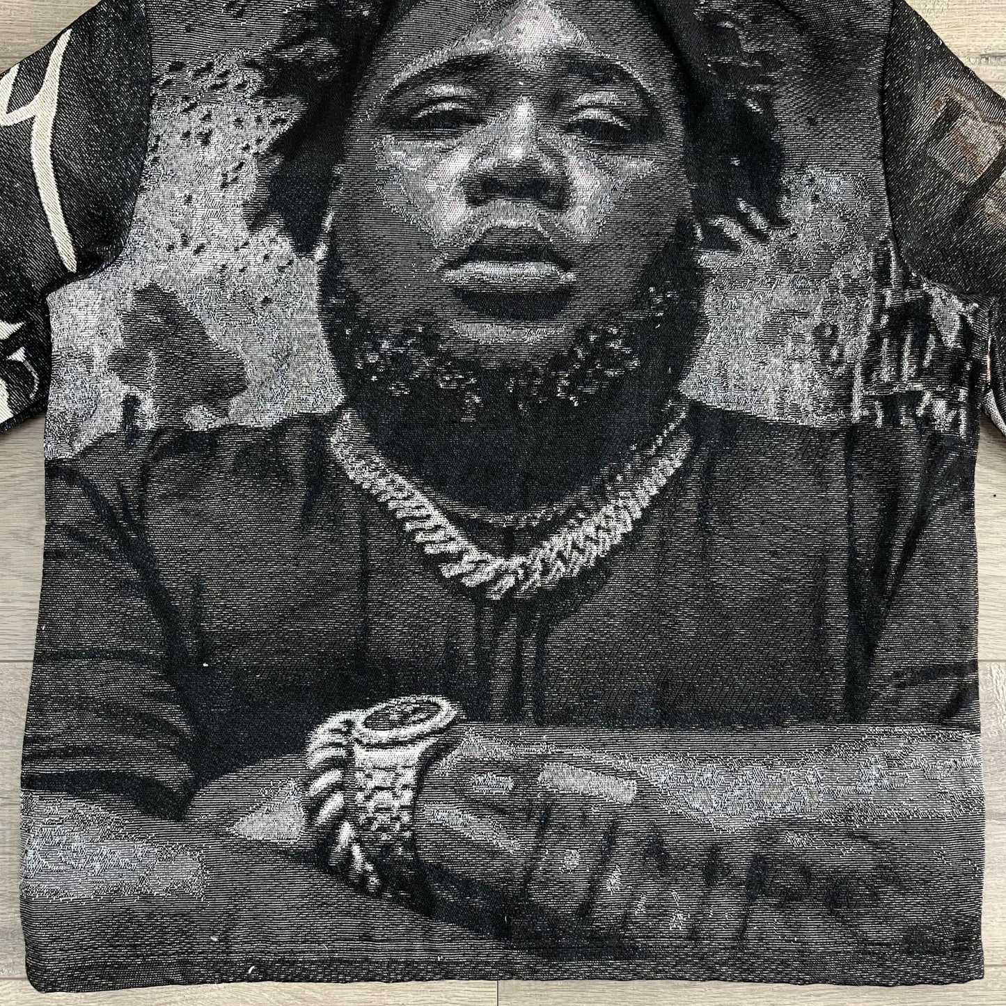 RDMCLOTHINGART tapestry hoodie ROD TAPESTRY TEE