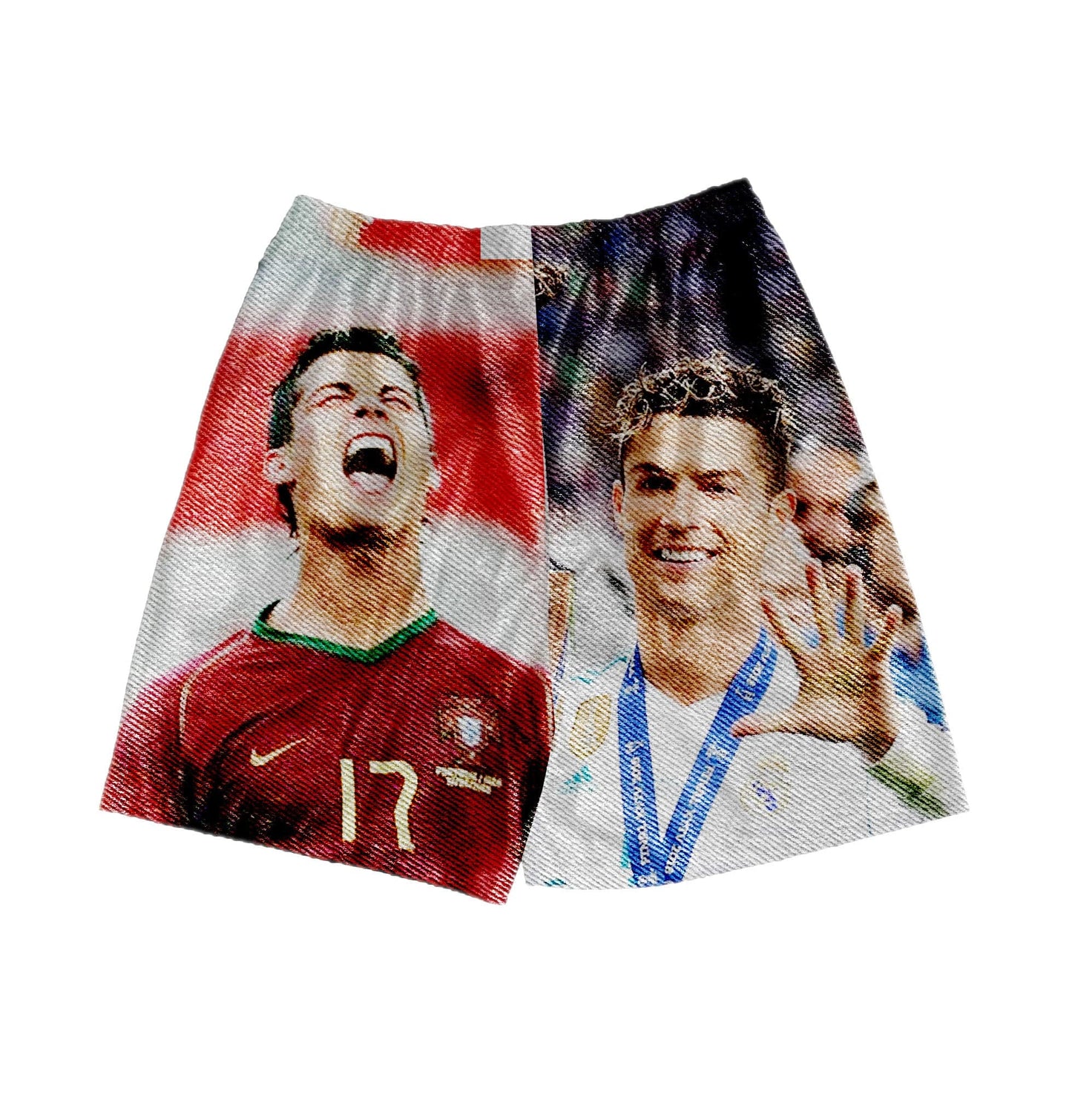 RDMCLOTHINGART tapestry hoodie RONALDO TAPESTRY SHORTS